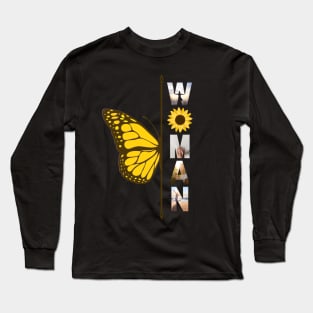 Power Strong Woman Long Sleeve T-Shirt